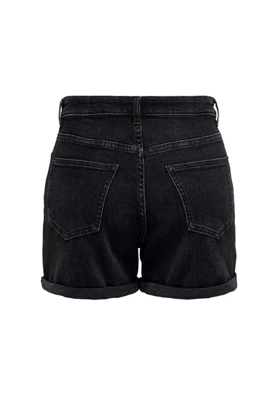 Only Onljosephınestretch Short Siyah Kadın Şort Siyah