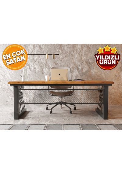Onix Ntconcept Masif Ağaç Ofis Ve Çalışma Masası