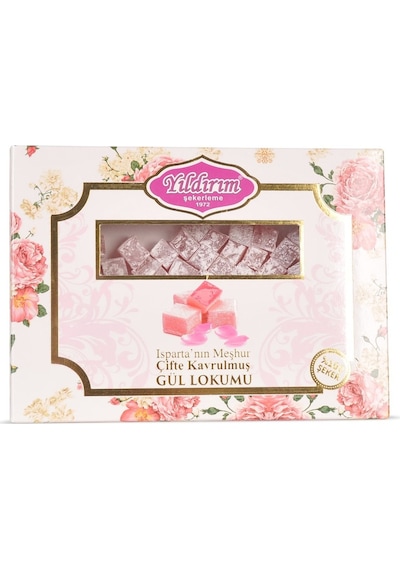 Yıldırım Şekerleme Çifte Kavrulmuş Gül Lokumu 150 G