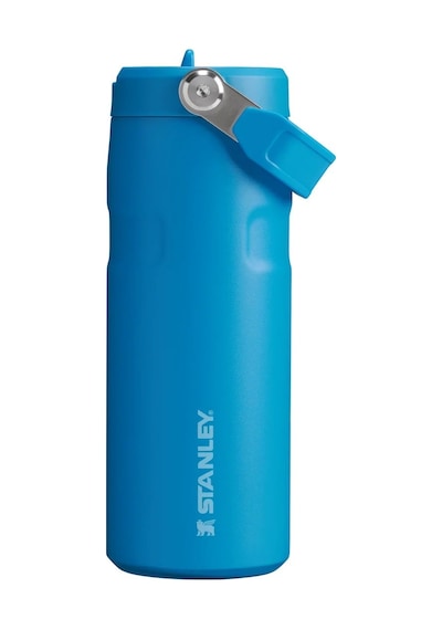Stanley The Iceflow Flip Straw 2.0 Pipetli Termos Bardak 0,47 Lt Mavi