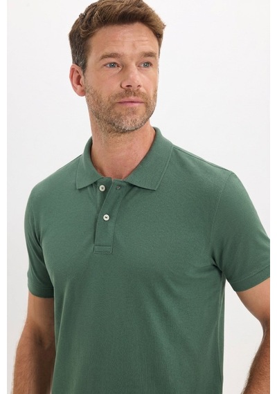 Tudors Erkek Slim Fit Dar Kesim Premium Seri %100 Pamuk Yumuşak Dokulu Merserize Yeşil Polo Yaka Tişört-50917 Tudors Erkek Slim Fit Dar Kesim Premium Seri %100 Pamuk Yumuşak Dokulu Merserize Yeşil Polo Yaka Tişört-50917