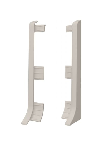 Linela Pvc Süpürgelik Kaşmir - Lnl416 Bitiş Kapağı Aksesuarı 1 Paket - 2 Adet