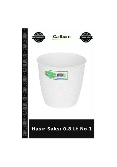 Özel Seri Hasır Saksı 0,8 Lt No 1 Bahçe Yazlık Kış Bahçesi