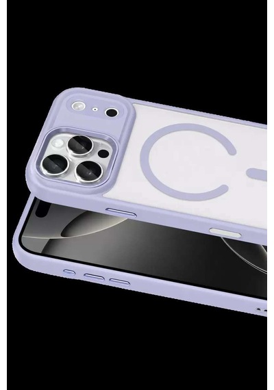 İphone 17 Pro Max Terea Magsafe Kapak - Mor
