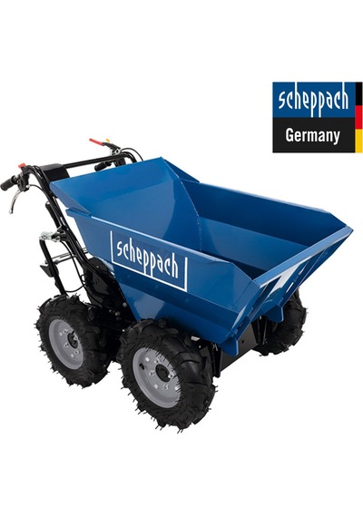 Scheppach Dp3000 Benzinli Mini Dumper 4x4 5.6 Hp 300 Kg Kapasiteli Harç-toprak-kum Taşıma