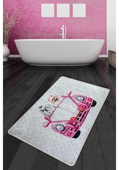 Dogs Vosvos Banyo Halısı Djt 70x120 cm