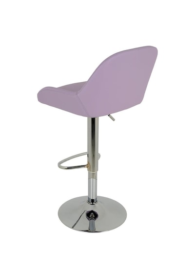 Bürocci Texas Bar Taburesi - Lila Deri - 9506S0114 Çok Renkli