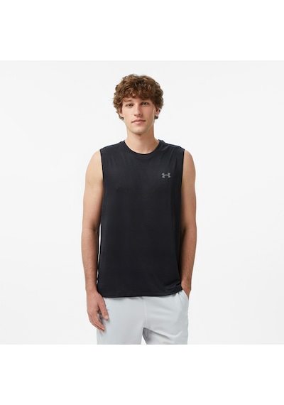 Under Armour Velociti Tank Erkek Siyah Koşu Atlet 6010888