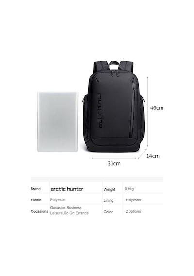 Arctic Hunter B00554 Gri Sırt Çantası Diğer