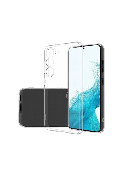 Logis Samsung Galaxy Uyumlu A24 Kılıf Süper Silikon Şeffaf Şeffaf