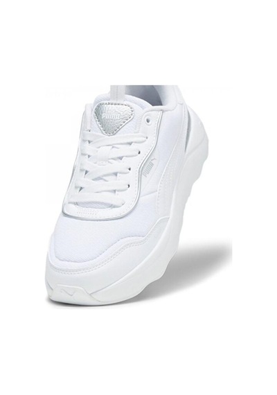 Puma Runtamed Platform Metallics 393375 02 Kadın Yürüyüş Ve Koşu Ayakkabısı Beyaz Gümüş 36-40 001
