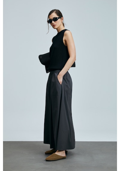 Lufian Ava Kadın Rayon Kazak Siyah Siyah 121090032100100 Siyah