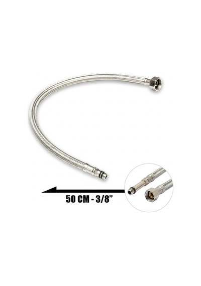 Gsm Flex Çelik Batarya Bağlantısı 50cm 3/8'', Flex Batarya Bağlantısı