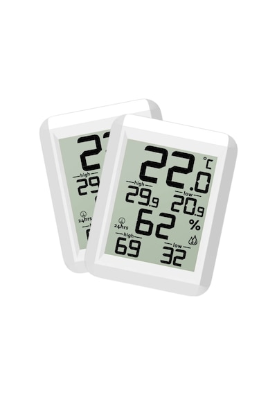 Loyka Elite2 Min Max Sıcaklık Nem Ölçer 2 'li Paket