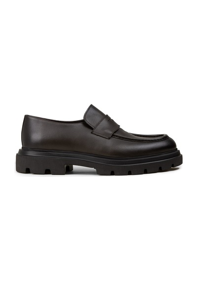 Deery Erkek Hakiki Deri Haki Loafer Ayakkabı - 01980mhake01 Haki