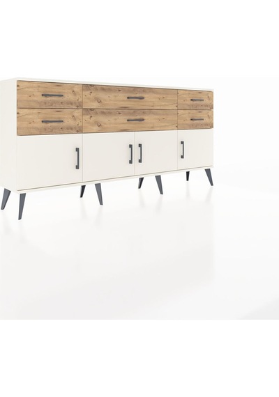 Arges Konsol 2 Raflı 6 Çekmeceli 4 Kapaklı 176x30x83 Aytaşı-aytaşı/çam Aytaşı/çam Arges Konsol 2 Raflı 6 Çekmeceli 4 Kapaklı 176x30x83 Aytaşı-aytaşı/çam Aytaşı/çam
