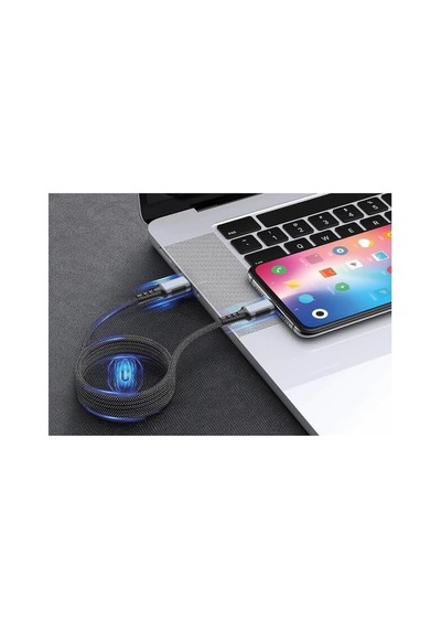 60w Mıknatıslı Usb-c Data Ve Şarj Kablosu Ip-25 Standart