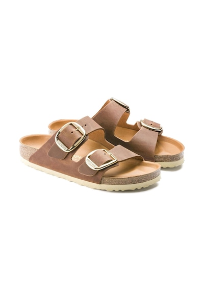 Birkenstock Arizona Big Buckle Kadın Terlik - Konyak Kahverengi