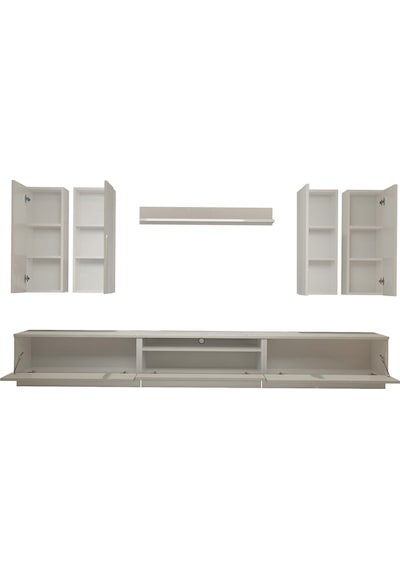 Decoraktiv Trendstyle 8d Slm Tv Ünitesi Tv Sehpası Beyaz