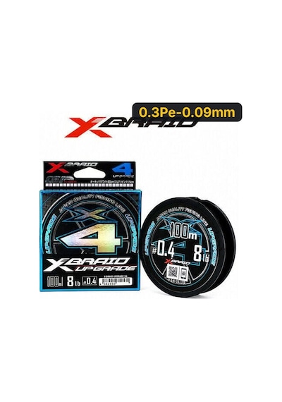 Ygk X006 Upgrade Pe X4 100m İp Misina 0.3pe-0.09mm