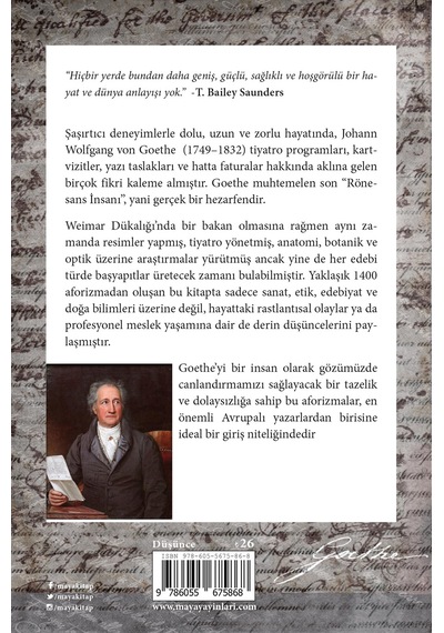 Goethe  Aforizmalar