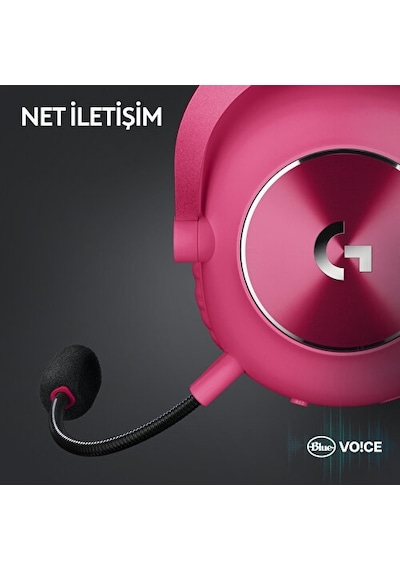 Logitech G Pro X 2 Lıghtspeed Kablosuz Kulak Üstü Kulaklık