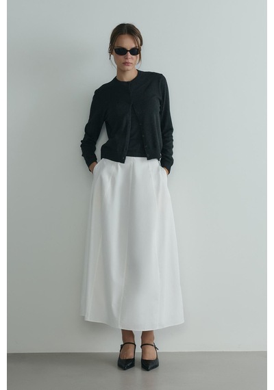 Suud Collection Antrasit Lea Triko Hırka