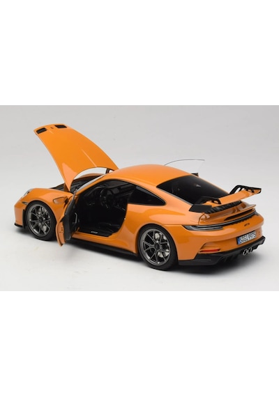 1:18 Ölçek Norev 2021 Porsche 911 992 Gt3 Diecast Metal Minyatür Model Araba 25cm