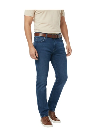 Erkek Büyük Beden Regular Kalıp Jeans Pantolon 320 Bgl-st05159 İndigo