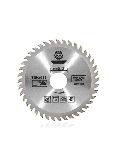 Ahşap Kesme Testeresi - 115mm, 40 Diş