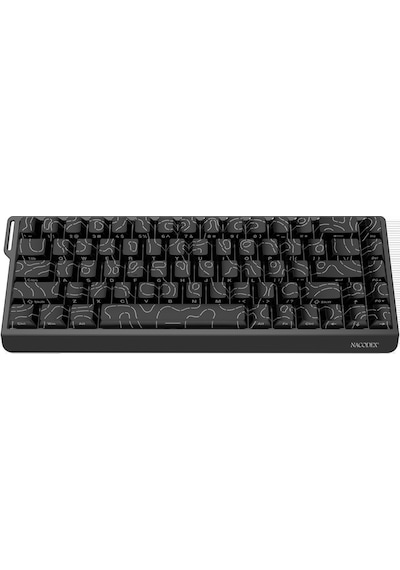 Nk68v2 Hot Swap Kablolu Mekanik Oyun Klavyesi- Red Switch-bilek Askılı