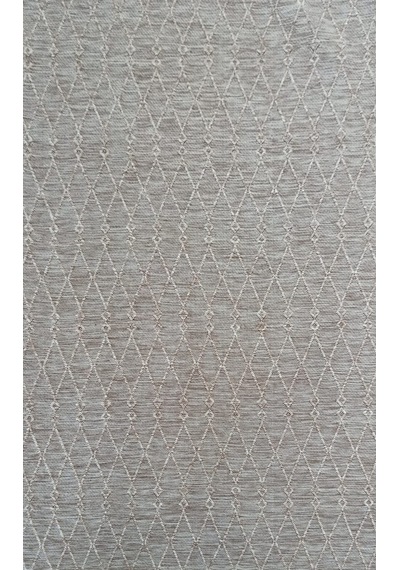 Çam Halı Mono Mn 6046 Bej İskandinav Desenli Örgü Dokuma Kilim - 80x150