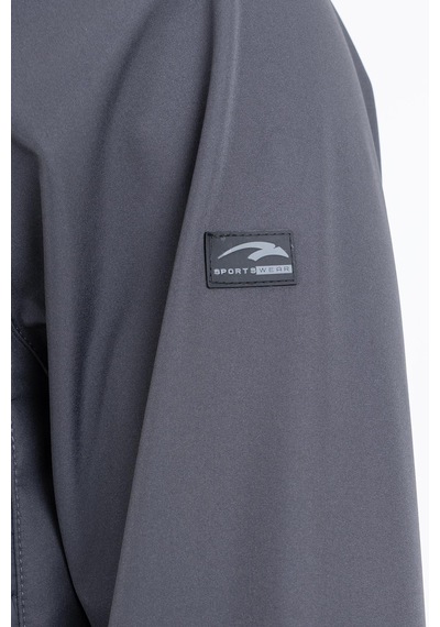 Maraton Sportswear Regular Erkek Kapşonlu Uzun Kol Outdoor Antrasit Ceket 20385 Antrasit