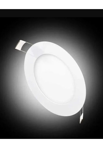 Kendal K2 3w 6500k Beyaz Smd Ledli Yuvarlak Slim Panel Kdl404 10 Adet Beyaz