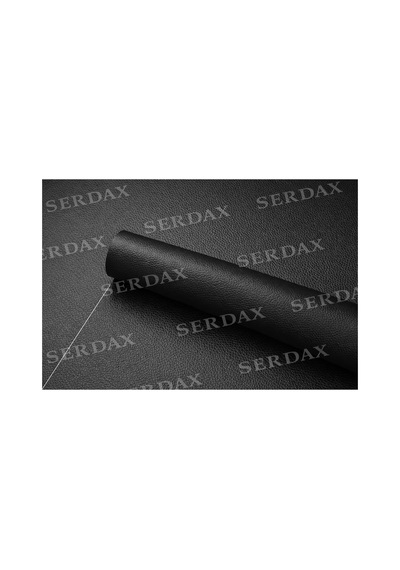 Extra Yapışkanlı Suni Deri - Siyah 45x150 Cm Siyah Siyah