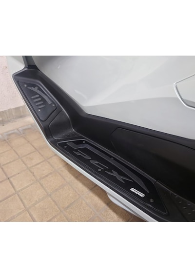 Honda Pcx 125 2025-2026 Basamak Paspas Seti Metal Modifiye Siyah Renk Siyah