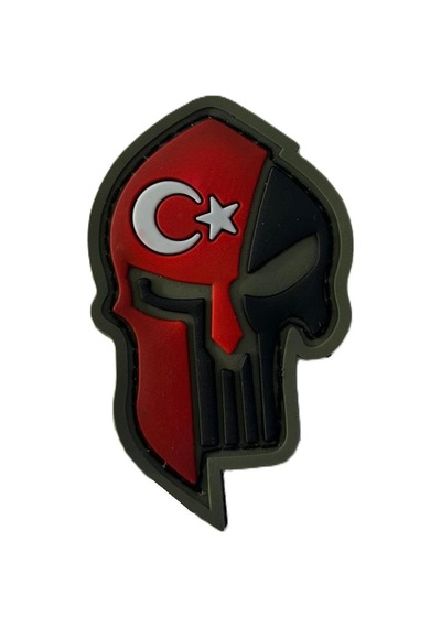 Single Sword Plastik Patch T.c. Kuru Kafa Haki Çok Renkli