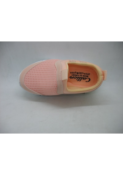 Callion 0213 Yumuşak Taban Aqua Kız Çocuk Spor Ayakkabı Pudra