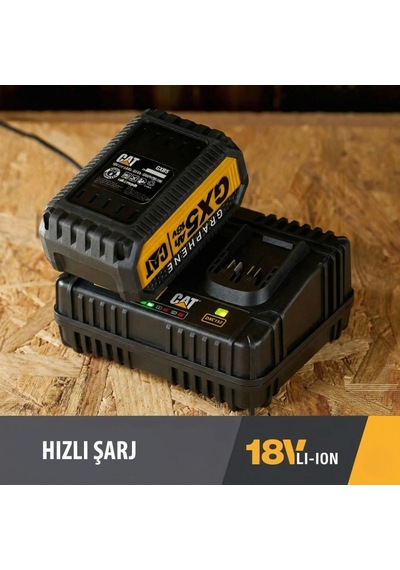Cat Dxc152 18volt Li-ion One For All Profesyonel İkili Hızlı Akü Şarj Cihazı
