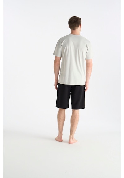 U.S. Polo Assn. Lisanslı Erkek Gri Şort Takım 19018