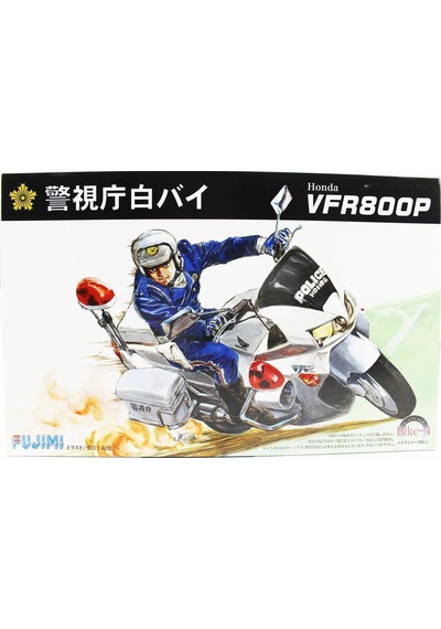 Fujimi Bike-no4 14165 1/12 Ölçek, Honda Vfr800p Polis Motorsikleti Plastik Model Kiti