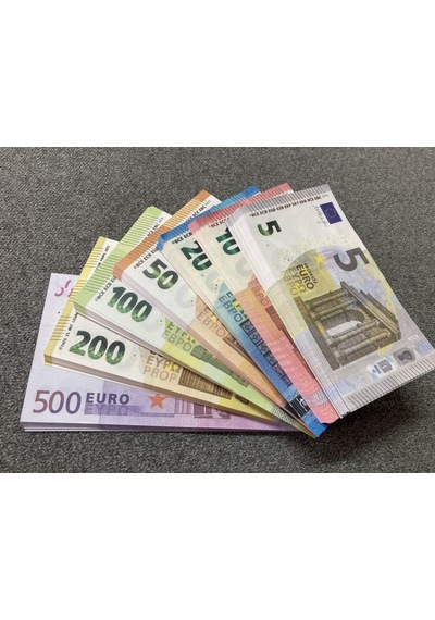 350 Adet Karışık Euro 5-10-20-50-100-200-500 Euro Geçersiz Eğlenc