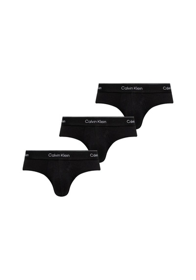 Calvin Klein Hıp Brıef 3pk Boxer-9102 Siyah-siyah-siyah