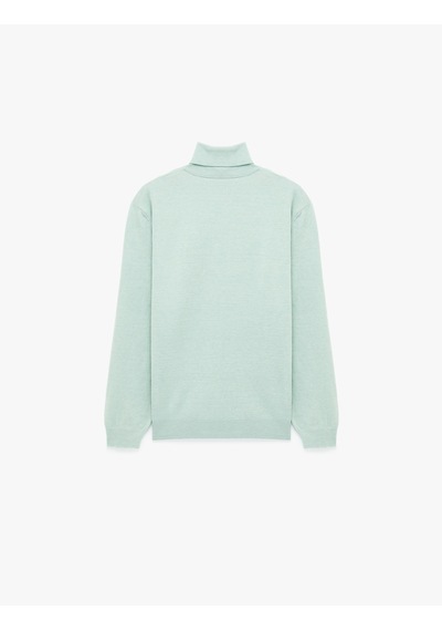 Koton Regular Fit Uzun Kollu Dik Yaka Triko Kazak Mınt 7wam70153ht Mint