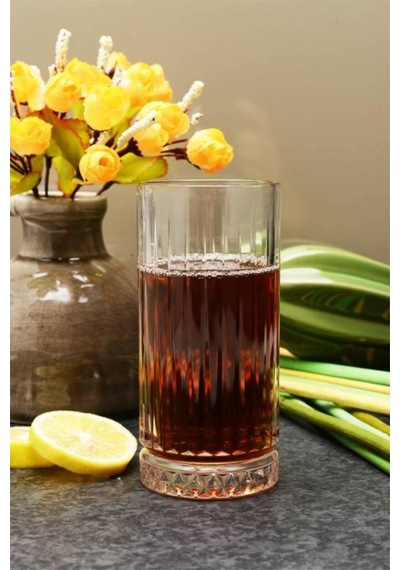 Elysıa Meşrubat-long Drink Bardağı Cam 280 Cc Paşabahçe 4'lü Şeffaf