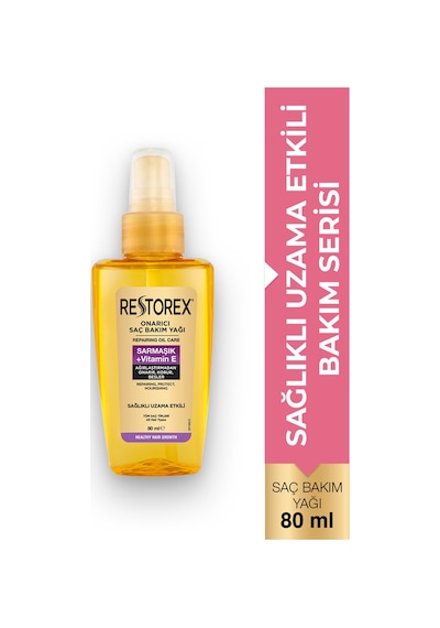 Restorex Speed Strong Onarıcı Bakım Saç Bakım Yağı 100 Ml - Sarmaşık Özlü, Uzama