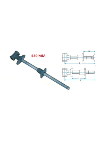 Kanca Marangoz Ahşap Tezgah Mili 480Mm