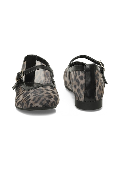 Butigo 26s-013 6fx Leopar Kadın Babet 000000000102242431 Kahverengi