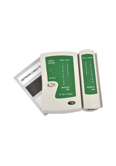 Network Test Cihazı Rj11 Rj45 Ledli Test Cihazı