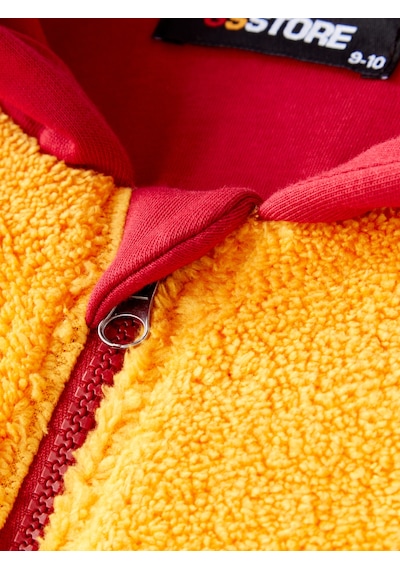 Gsstore Galatasaray Çocuk Hoodie C252066 Sarı - Kırmızı